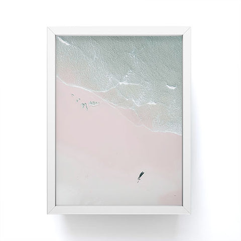 Ingrid Beddoes Surfer Chick Framed Mini Art Print