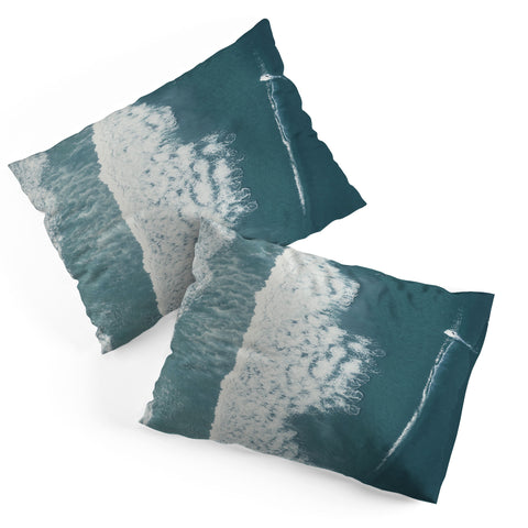 Ingrid Beddoes Surfing the Wave Pillow Shams