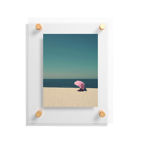Ingrid Beddoes The Pink Umbrella Floating Acrylic Print