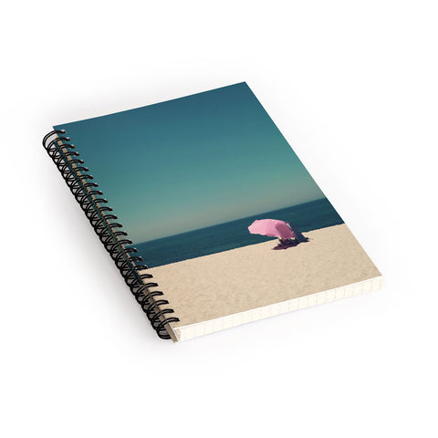Ingrid Beddoes The Pink Umbrella Spiral Notebook