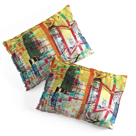 Irena Orlov Colorful Downtown Los Angeles Pillow Shams