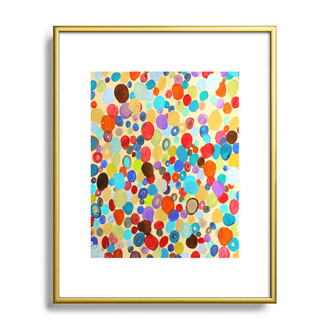 Irena Orlov Concentric And The Eccentric Metal Framed Art Print