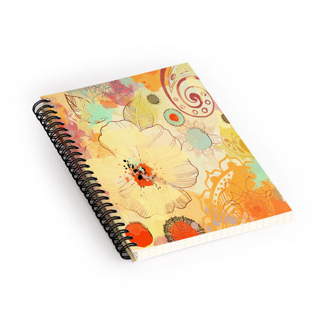 Irena Orlov Exotic Flowers Spiral Notebook