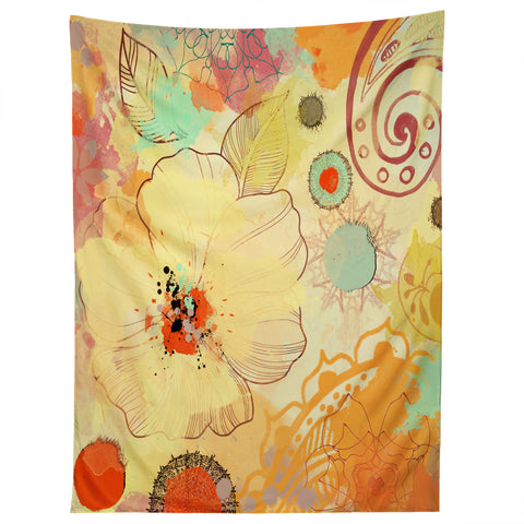 Irena Orlov Exotic Flowers Tapestry