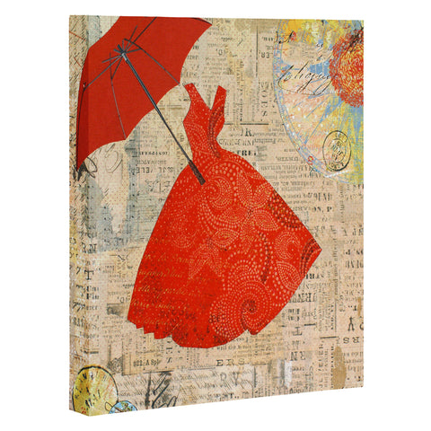 Irena Orlov Lady In Red 1 Art Canvas