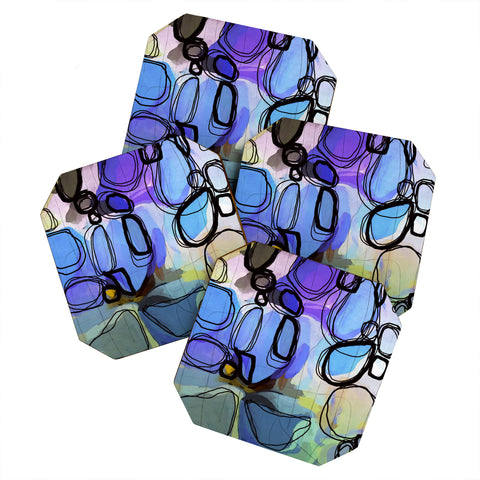Irena Orlov Lavender Blush Coaster Set