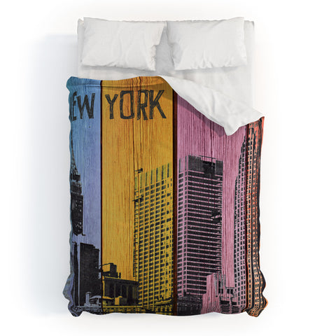 Irena Orlov New York Downtown Comforter