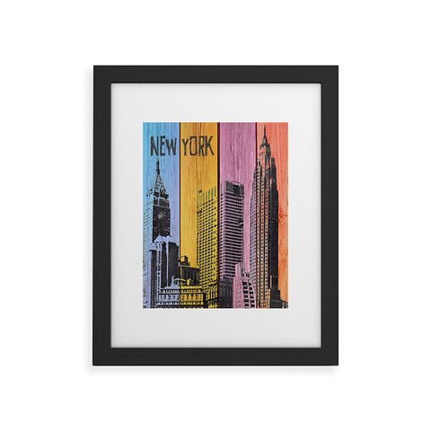 Irena Orlov New York Downtown Framed Art Print