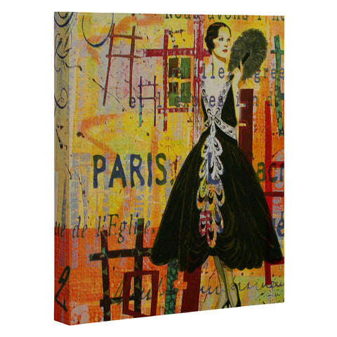 Irena Orlov Paris Fashion 1 Art Canvas