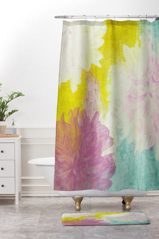 Irena Orlov Pastel Dreams II Shower Curtain And Mat