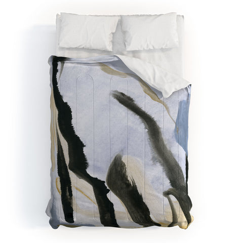 Iris Lehnhardt abstract and minimal 1 Comforter
