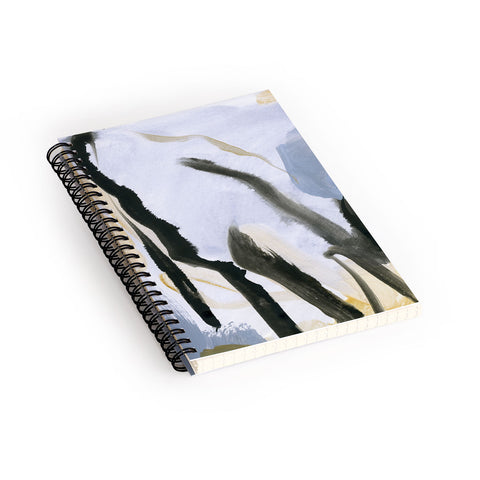 Iris Lehnhardt abstract and minimal 1 Spiral Notebook