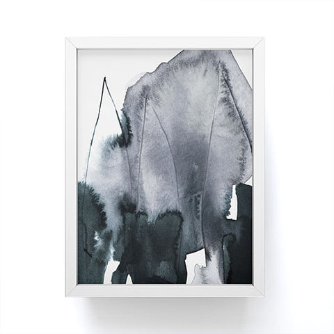Iris Lehnhardt abstract form Framed Mini Art Print