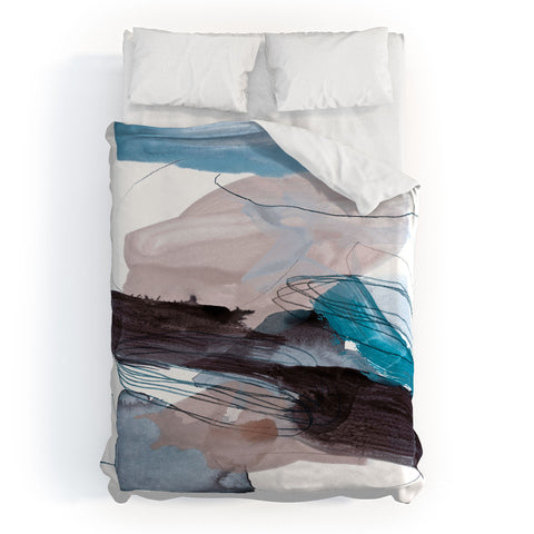 Iris Lehnhardt abstract painting XIII Duvet Cover