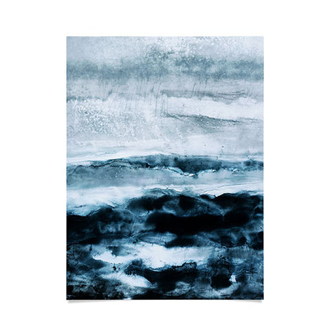 Iris Lehnhardt abstract waterscape Poster