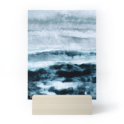 Iris Lehnhardt abstract waterscape Mini Art Print