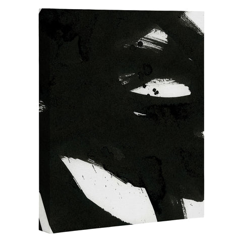 Iris Lehnhardt black on white 1 Art Canvas