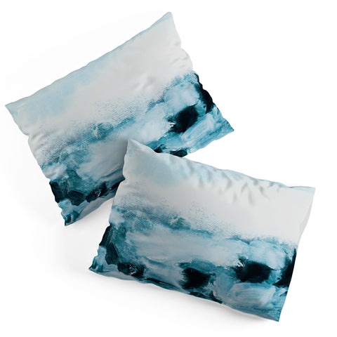 Iris Lehnhardt blue landscape Pillow Shams