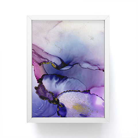 Iris Lehnhardt color flow Framed Mini Art Print