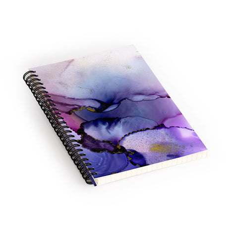 Iris Lehnhardt color flow Spiral Notebook