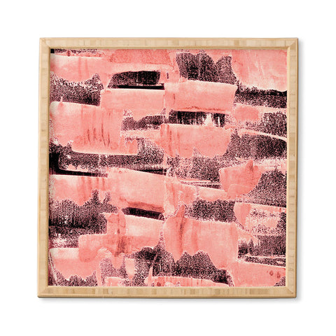Iris Lehnhardt coral pattern Framed Wall Art