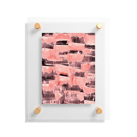 Iris Lehnhardt coral pattern Floating Acrylic Print