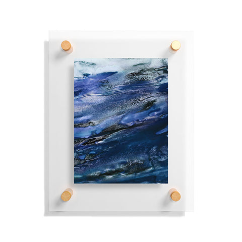Iris Lehnhardt floating blues Floating Acrylic Print