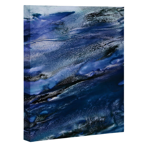 Iris Lehnhardt floating blues Art Canvas