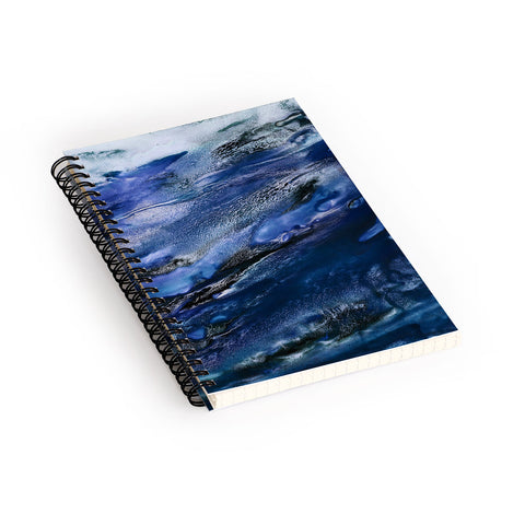 Iris Lehnhardt floating blues Spiral Notebook