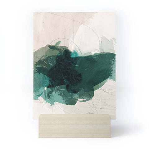 Iris Lehnhardt gestural abstraction 02 Mini Art Print