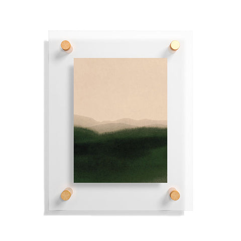 Iris Lehnhardt green hills Floating Acrylic Print