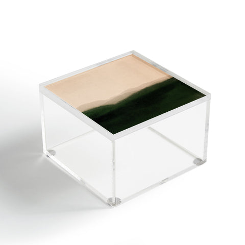 Iris Lehnhardt green hills Acrylic Box