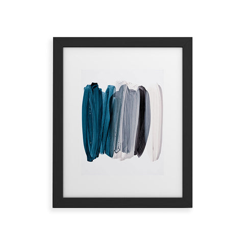 Iris Lehnhardt minimalism 83 Framed Art Print