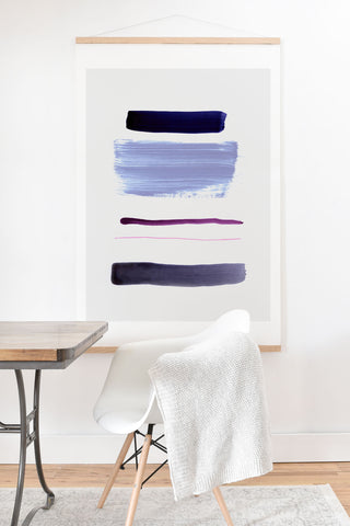 Iris Lehnhardt minimalism 9 Art Print And Hanger