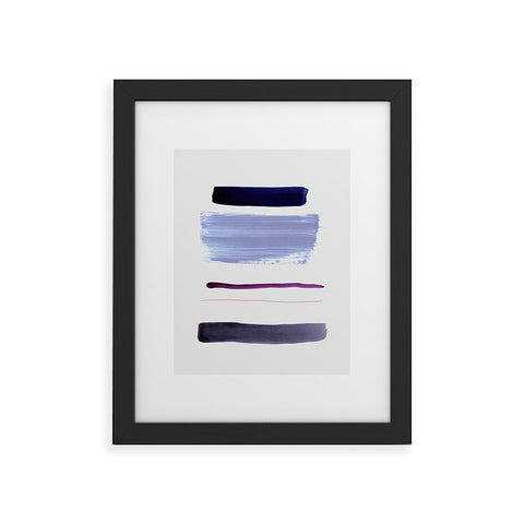 Iris Lehnhardt minimalism 9 Framed Art Print