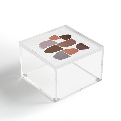 Iris Lehnhardt minimalist collage Acrylic Box