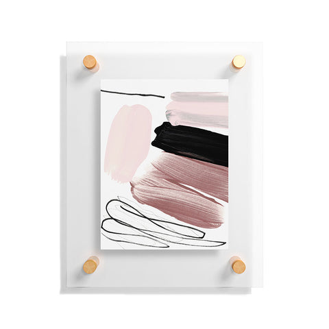 Iris Lehnhardt minimalist painting 061 Floating Acrylic Print