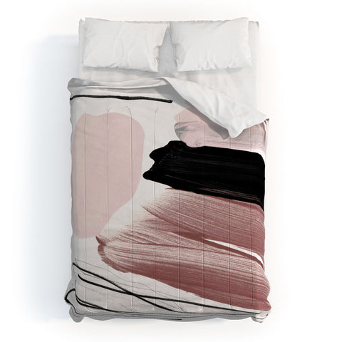 Iris Lehnhardt minimalist painting 061 Comforter