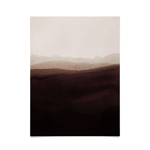Iris Lehnhardt mountain horizon 31 Poster