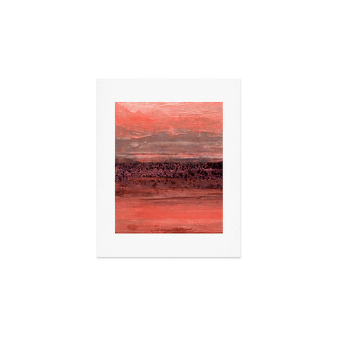 Iris Lehnhardt oceanic sunset Art Print