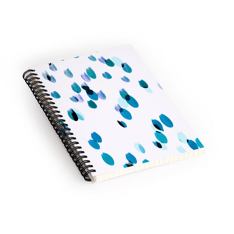 Iris Lehnhardt painted dots 8 Spiral Notebook