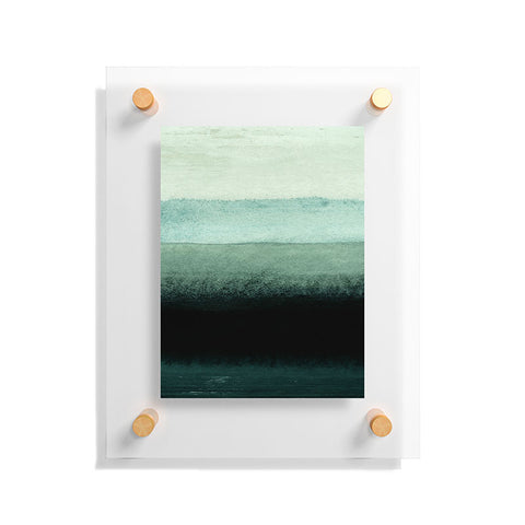 Iris Lehnhardt shades of green Floating Acrylic Print