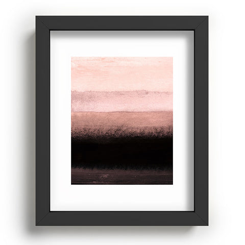 Iris Lehnhardt shades of pink Recessed Framing Rectangle