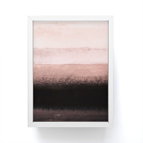 Iris Lehnhardt shades of pink Framed Mini Art Print