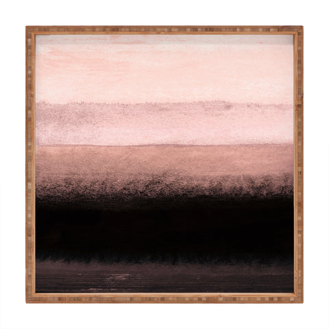 Iris Lehnhardt shades of pink Square Tray