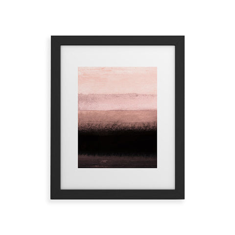 Iris Lehnhardt shades of pink Framed Art Print