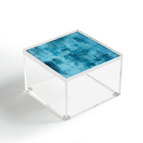 Iris Lehnhardt tex mix blue Acrylic Box