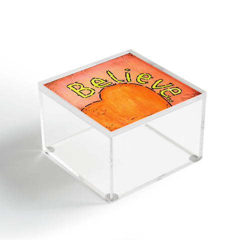 Isa Zapata Believe Acrylic Box