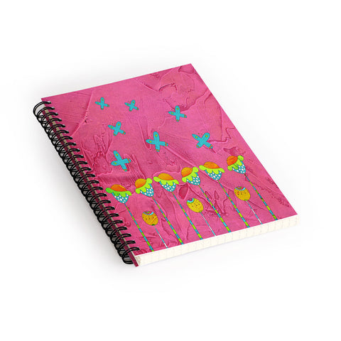 Isa Zapata Butterfly Garden Spiral Notebook