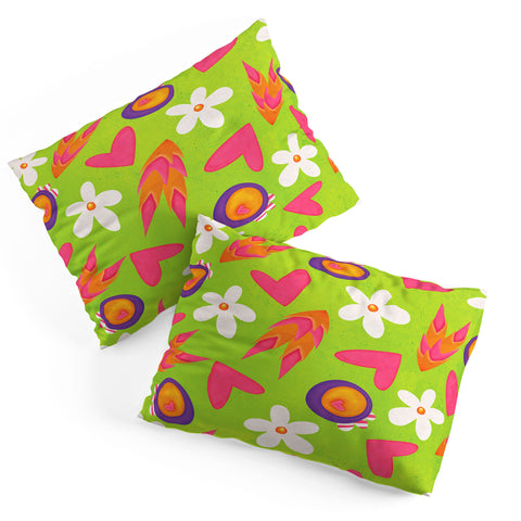 Isa Zapata Candy Flowers Pillow Shams